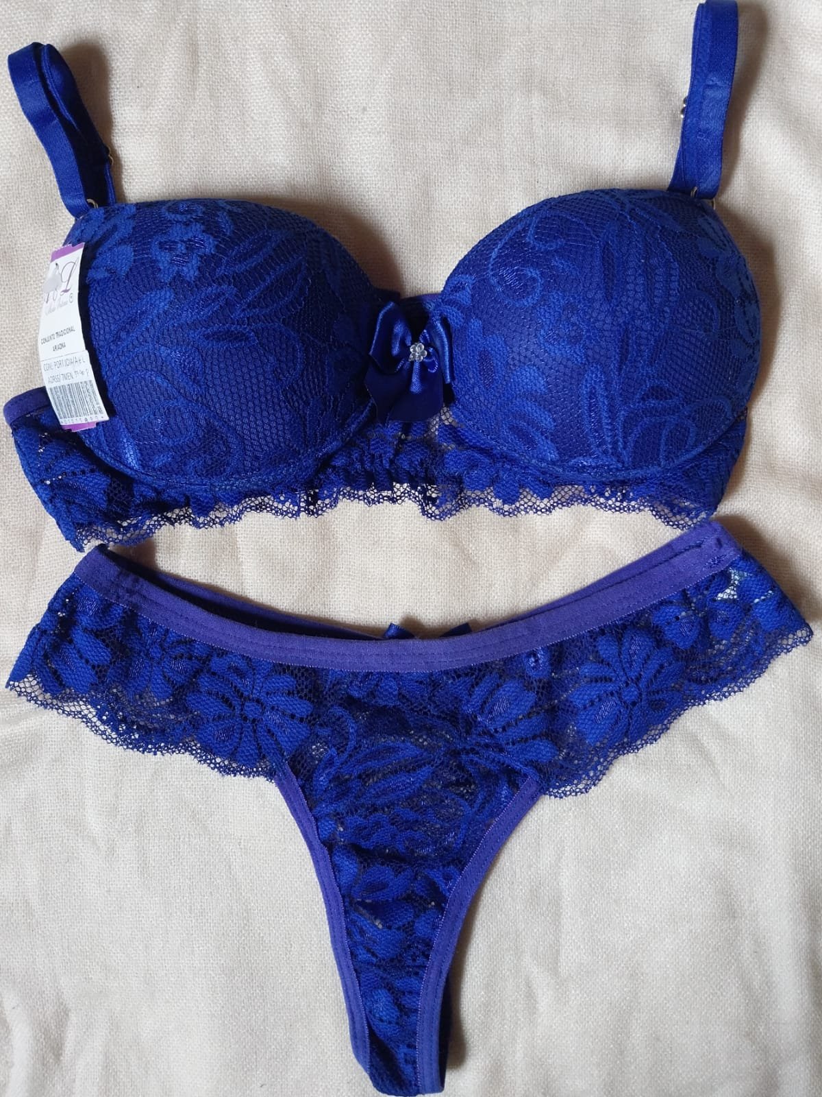 CONJUNTO PORTA JOIA RENDA P - PROMOÇÃO