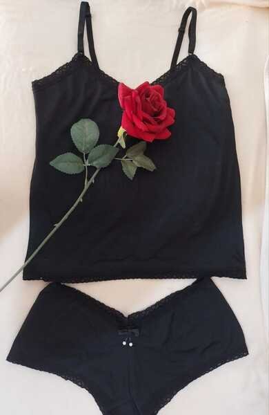 Baby Doll Poliamida renda